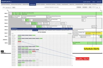 schedule and quality alert screenshots collage-1